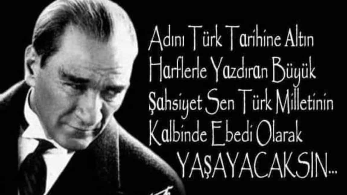 10 Kasım Atatürk'ü Günü